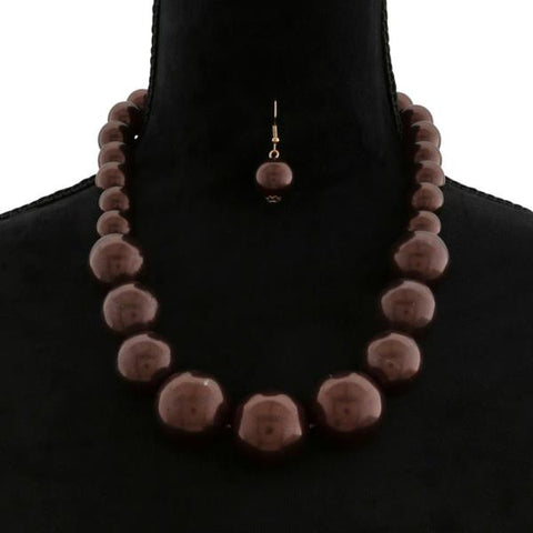 Ball Beaded Necklace