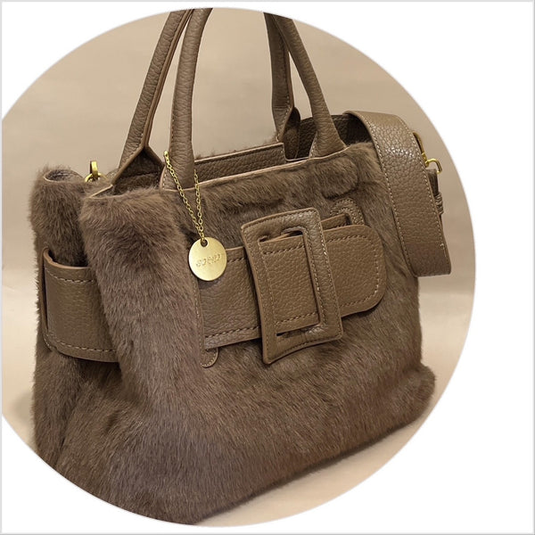 Fur Handbag