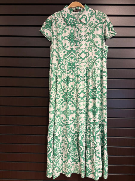Long Print Dress