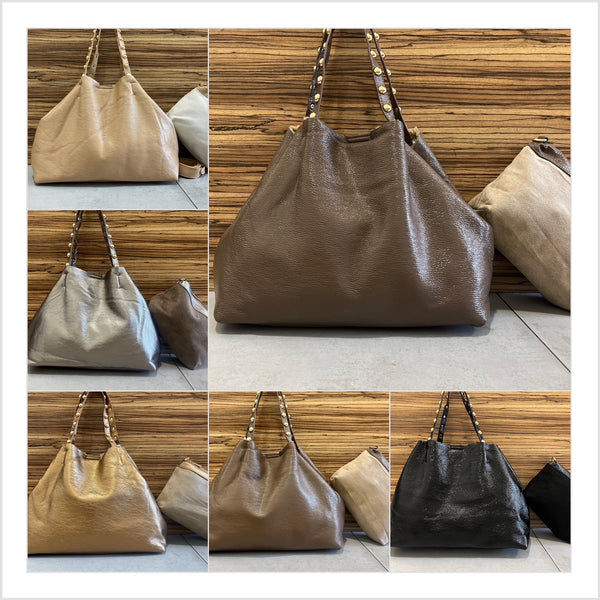 2 for 1 Stud Hand Bag