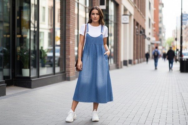 TENCEL JEAN DRESS