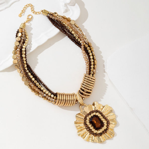 Stone Pendant Necklace