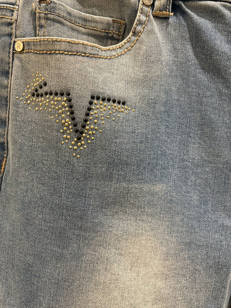 Slim Jean With Star