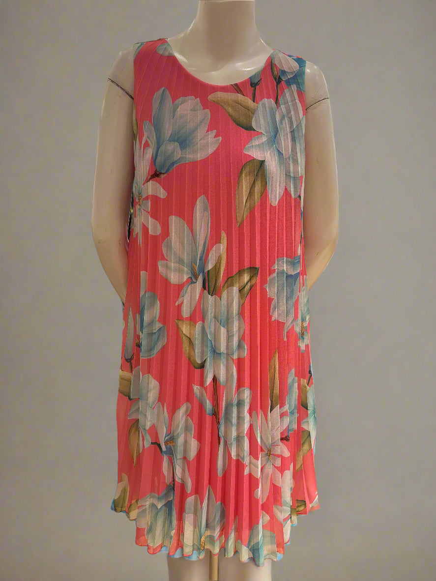 Sleeveless Printed Dress