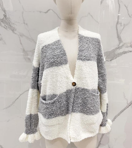 Stripe Cardigan