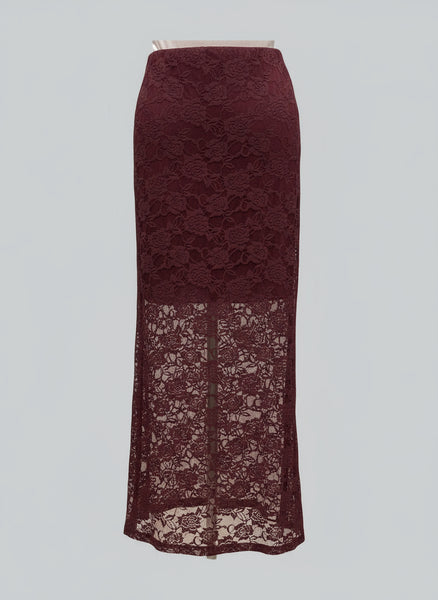 Long Lace Skirt