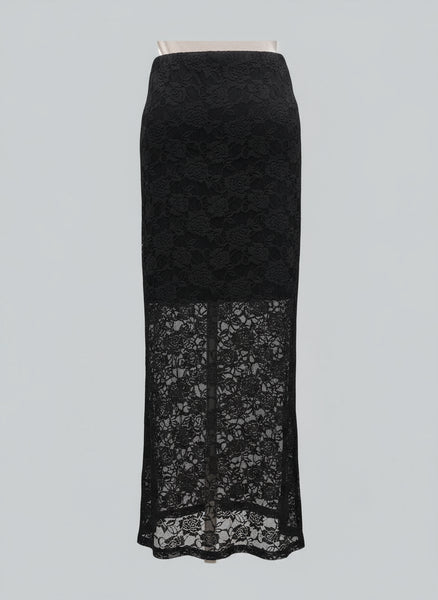 Long Lace Skirt