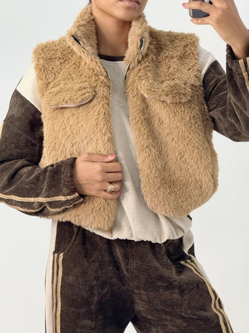 Short Fur Vest