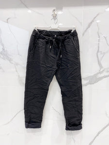 Draw String Waist Pants- Italian