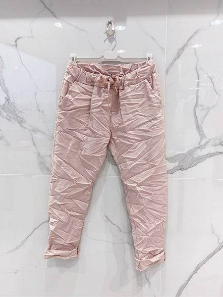 Draw String Waist Pants- Italian