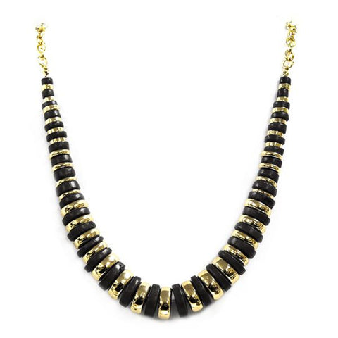 Beaded Disk Necklace