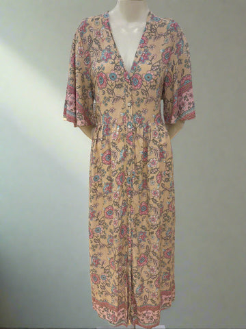 Long Print Dress