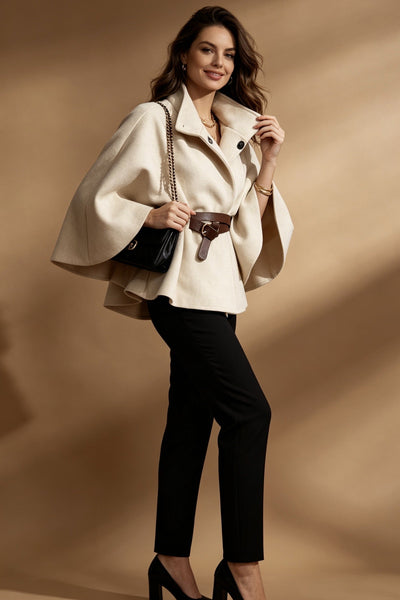 Short Belted Cape