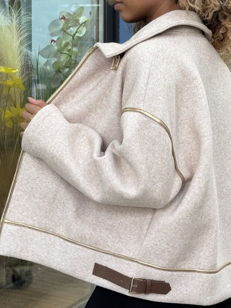 Zipper Front Jacket