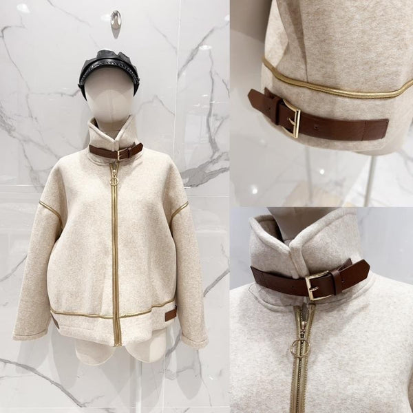Zipper Front Jacket