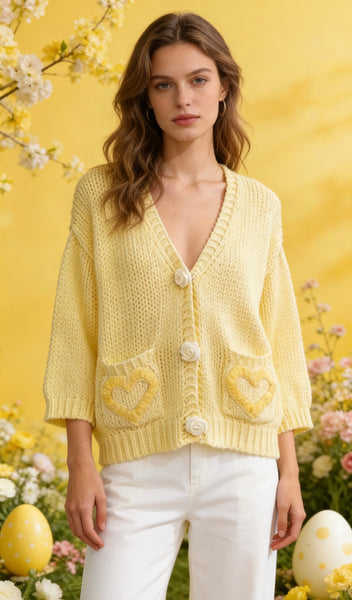 Loose Knit Cardigan