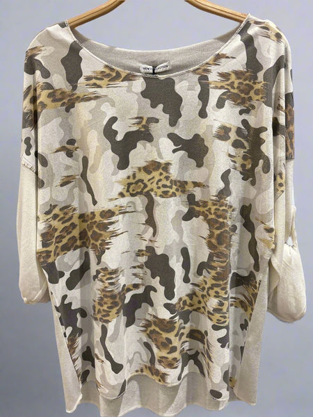 Camouflage Front Top