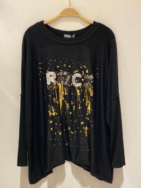 Rock/Front Sweater - Italian