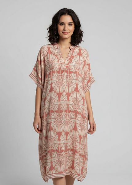 Long Sleeve Print Dress