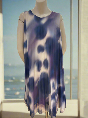 Sleeveless Printed  Dress