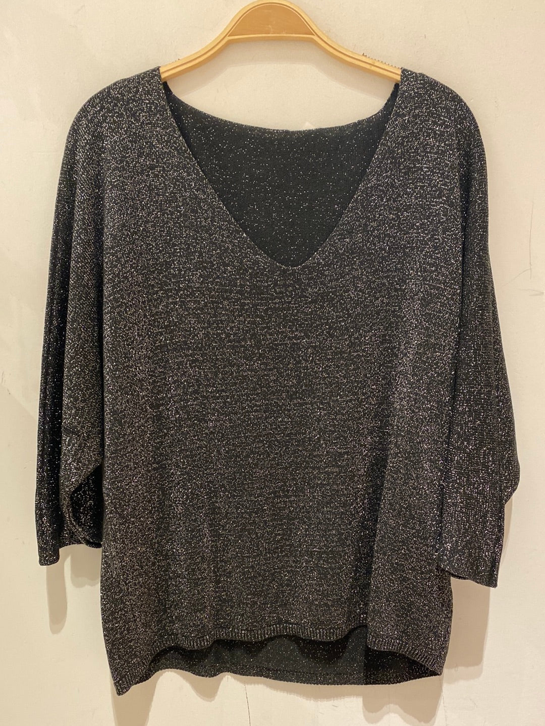 Long Sleeve Lurex Light Sweater