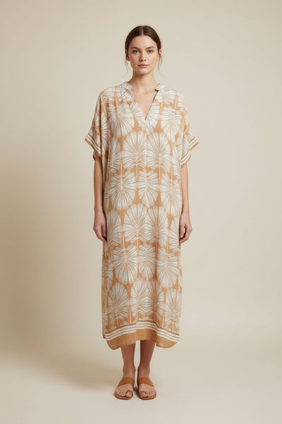 Long Sleeve Print Dress