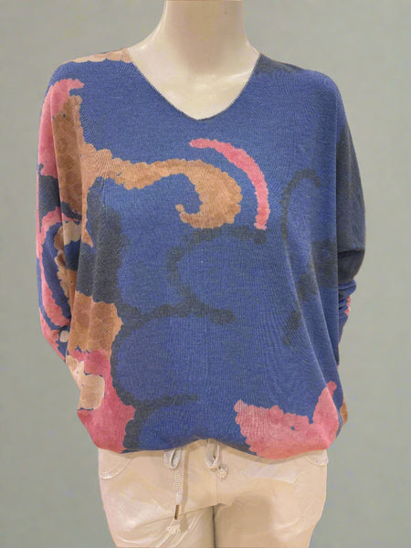 Print Light Sweater