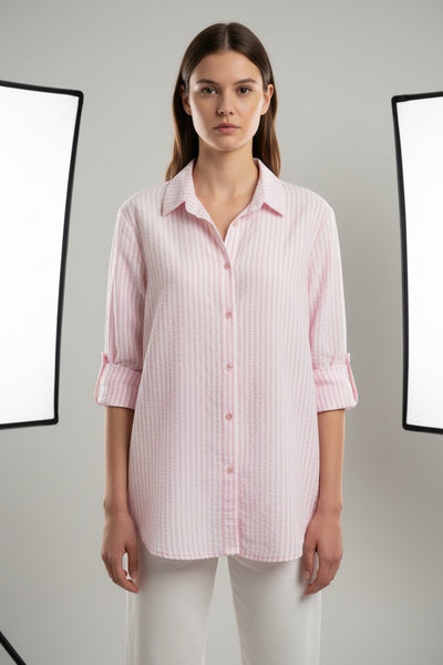 Stripe Cotton Shirt