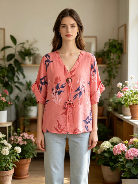 Floral Print Top