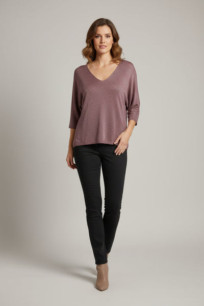 3/4 Light Lurex Sweater