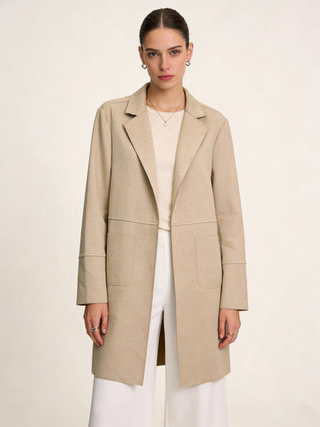 3/4 Ultra Suede Jacket - Italian
