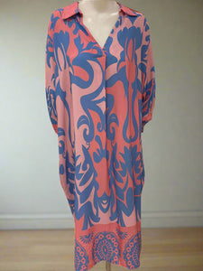 Long Print Dress
