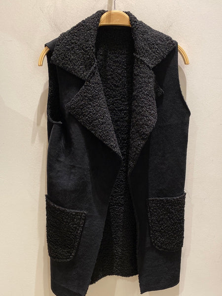 Faux Shearling Vest