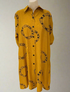 Circle Print Dress