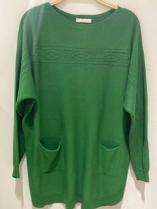 Pocket Front Wool/Mix Sweater