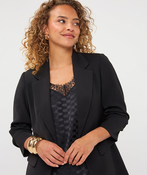 Open Front Blazer
