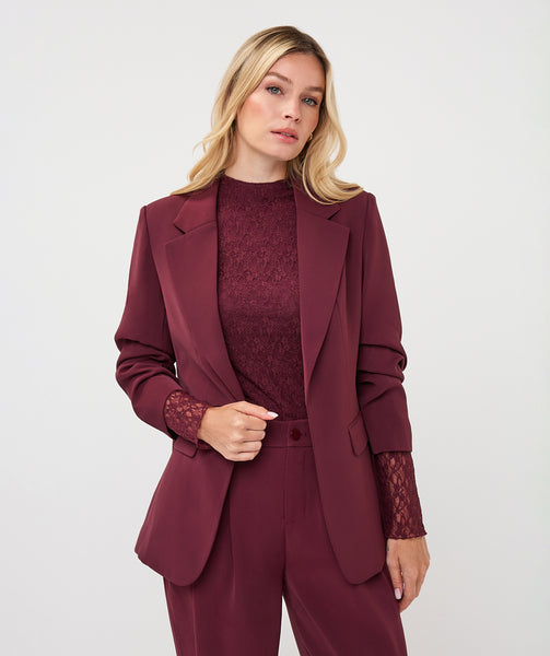 Open Front Blazer