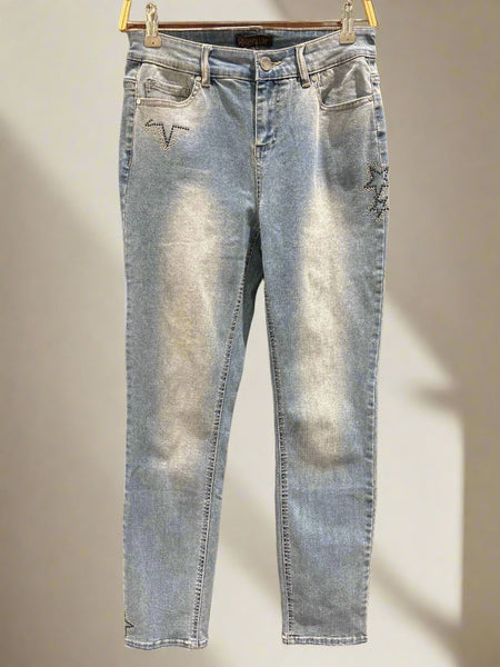 Slim Jean With Star