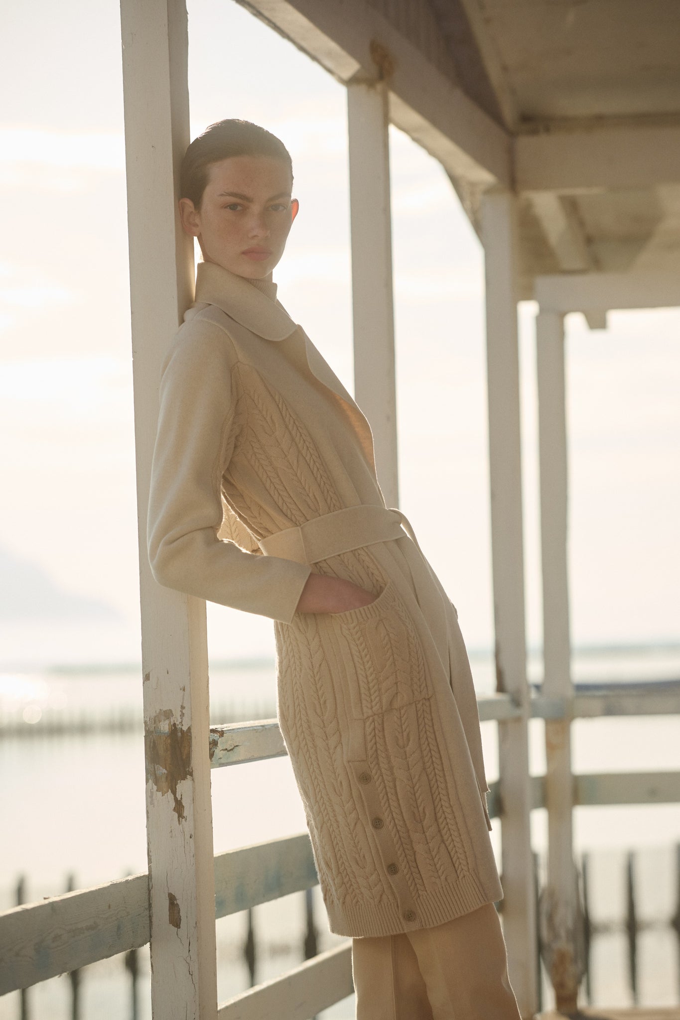 3/4 Belted Coat