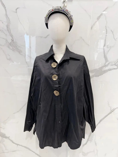 Cotton Shirt With Buttons