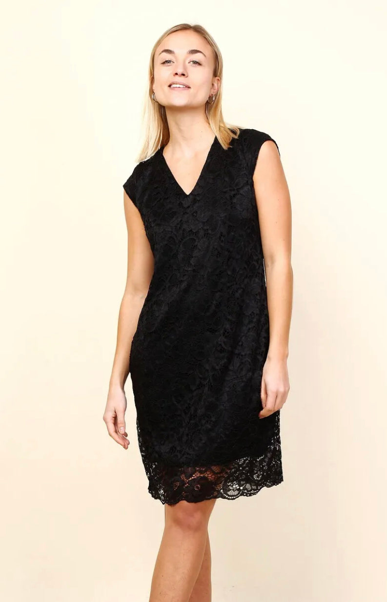 Sleeveless Lace Dress