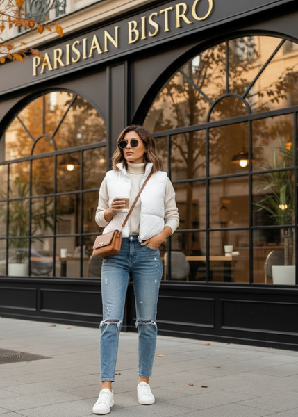 Short Puffer Vest