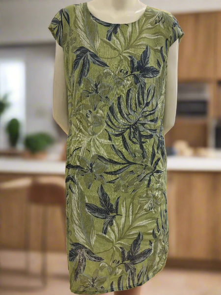 Print Linen Dress