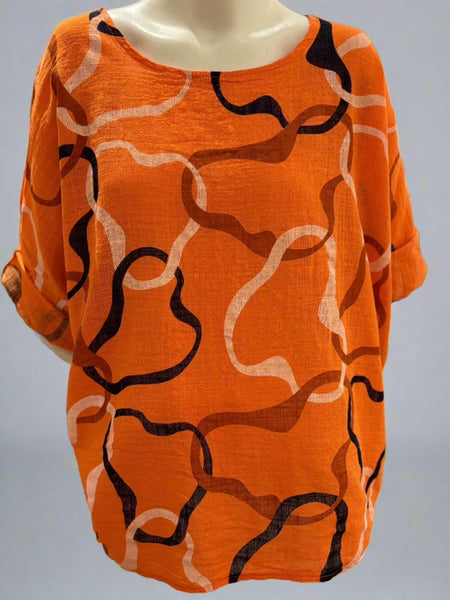 Print Cotton Top