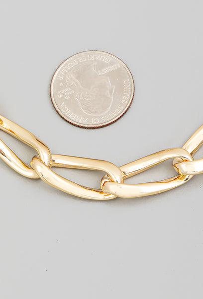 Thick Chain Link Necklace