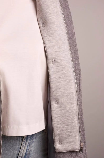 Trench Coat With Fooler Hoodie