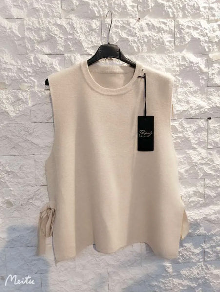 Tie Side Short Vest