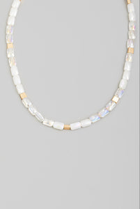 Assorted Faceted Beaded Necklace
