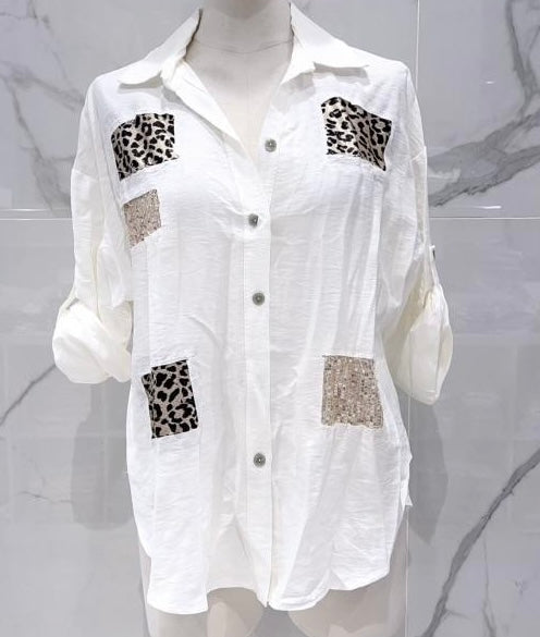 Detail Front  Blouse - Italian