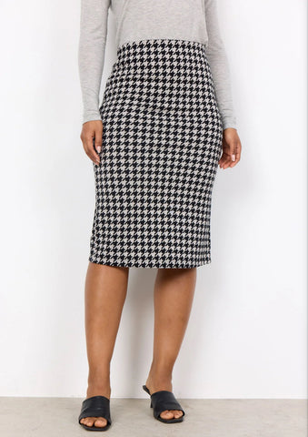 Houndstooth Skirt